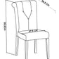 PHUKET UPHOLSTERED FABRIC CHAIR
