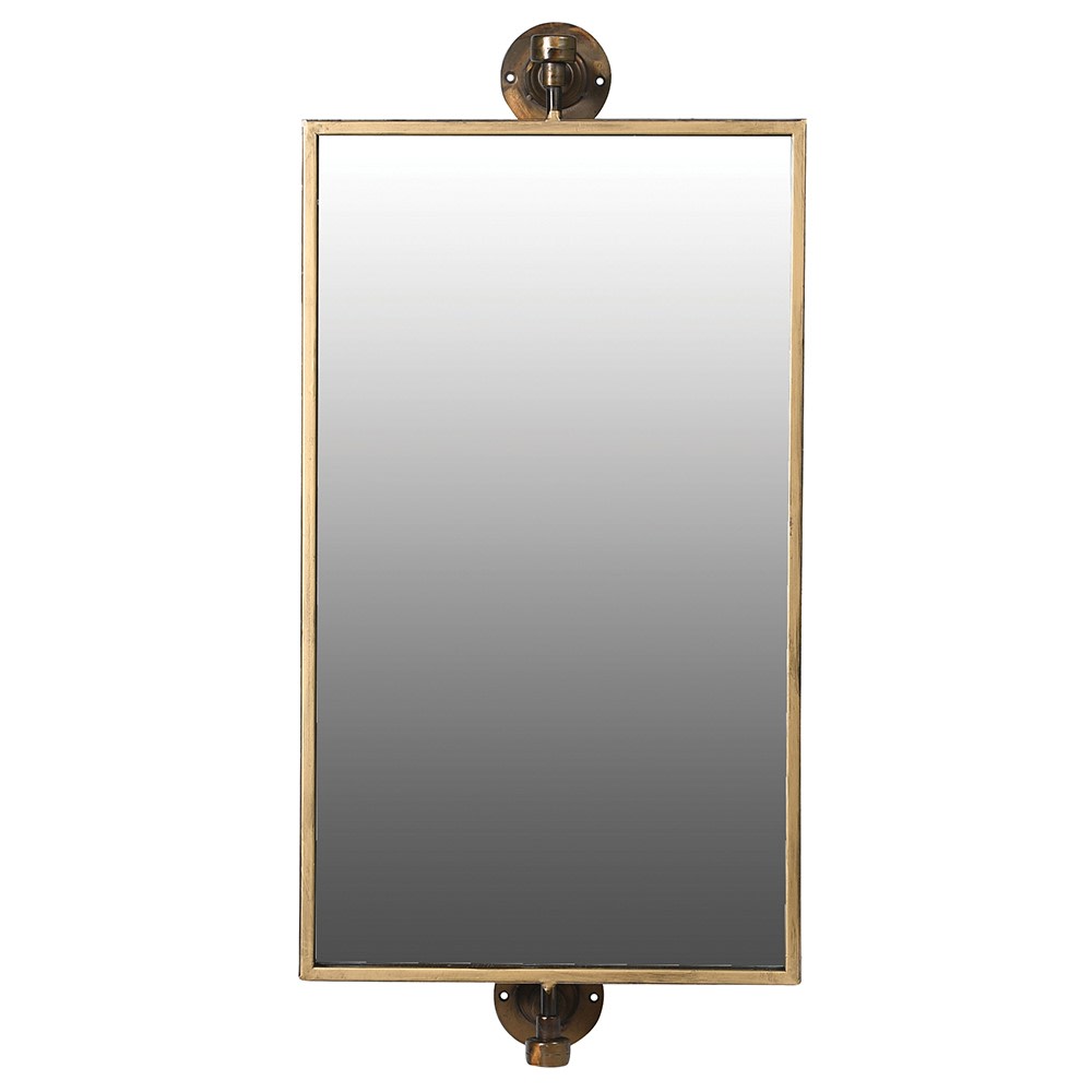 GOLDEN SWIVEL MIRROR