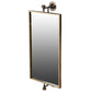 GOLDEN SWIVEL MIRROR
