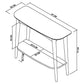 ODENSE CONSOLE TABLE WITH SHELF