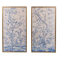 BLOSSOM BLUE FLORAL PICTURE