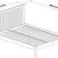 ODIN 150CM LOW FOOT BEDSTEAD