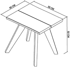 BENNETT LAMP TABLE