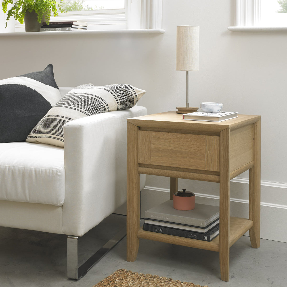 JOSHUA LAMP TABLE WITH DRAWER