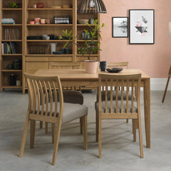 JOSHUA 4-6 EXTENSION DINING TABLE