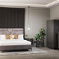 ROMA TALL CHEST 5 DRAWERS EBONY