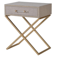 LINEN CROSS LEG LOCKER