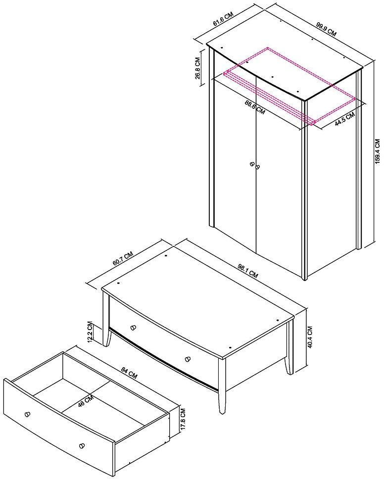 GUIA DOUBLE WARDROBE