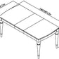 PHUKET 4-6 EXTENSION DINING TABLE