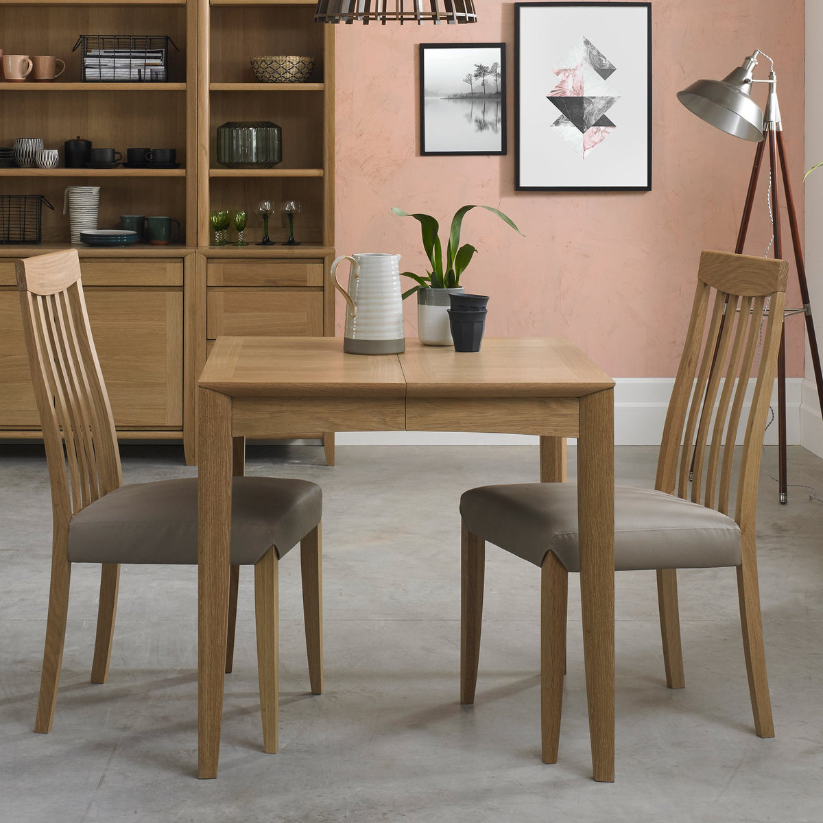 JOSHUA 2-4 EXTENSION DINING TABLE