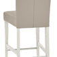 PHUKET UPHOLSTERED GREY BONDED BAR STOOL
