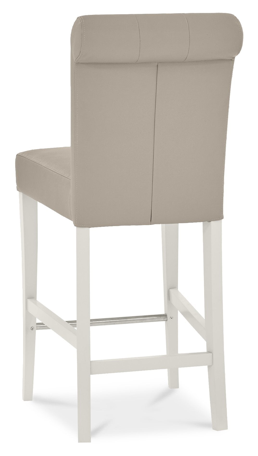 PHUKET UPHOLSTERED GREY BONDED BAR STOOL