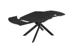 TEXAS 130CM EXTENDING TABLE SLATE MARBLE