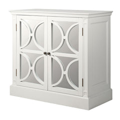 FAYENCE 2 DOOR WHITE SIDEBOARD