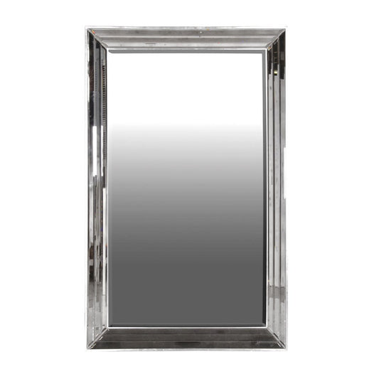 COACH LARGE FACETED FRAME MIRROR