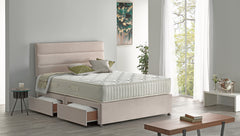 Emerald 3 Row Headboard 4FT HEADBOARD